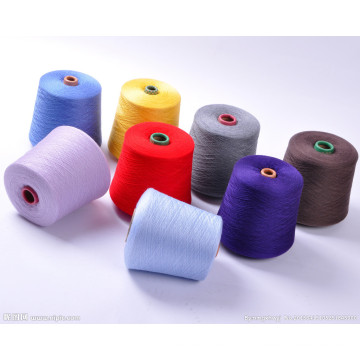 100% Cotton Carded Yarn Ne32 / 1 для ткачества и вязания